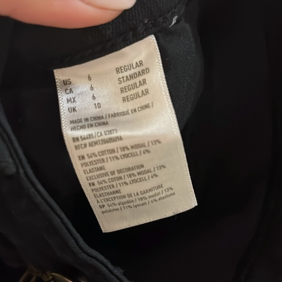 American Eagle HI Rise Jegging - 6 REGULAR - Picture 7 of 8